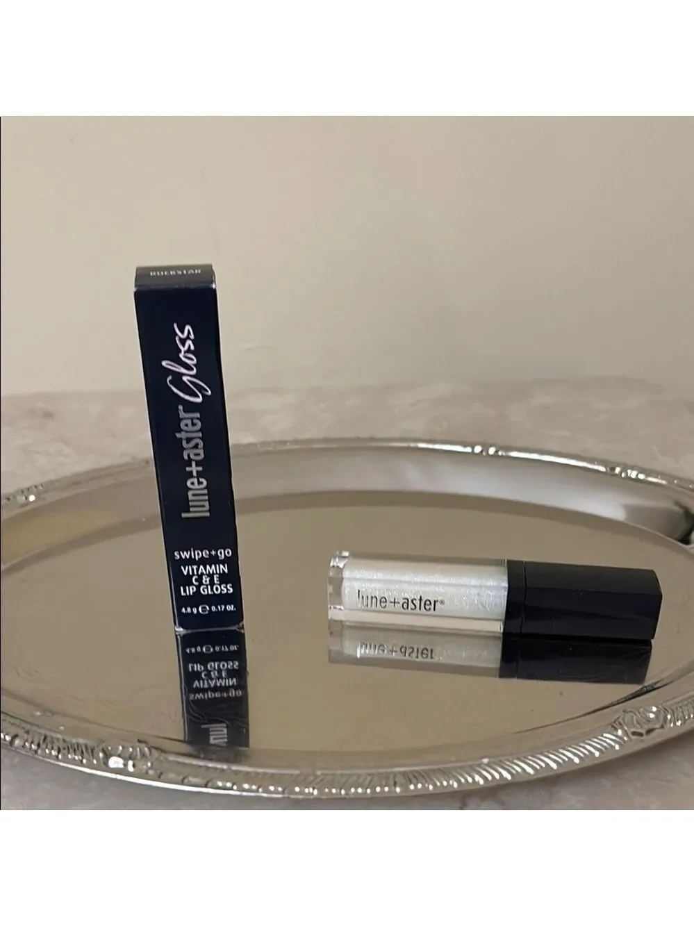 lune + aster Swipe + Go Vitamin C & E Lip Gloss in Rockstar NIB